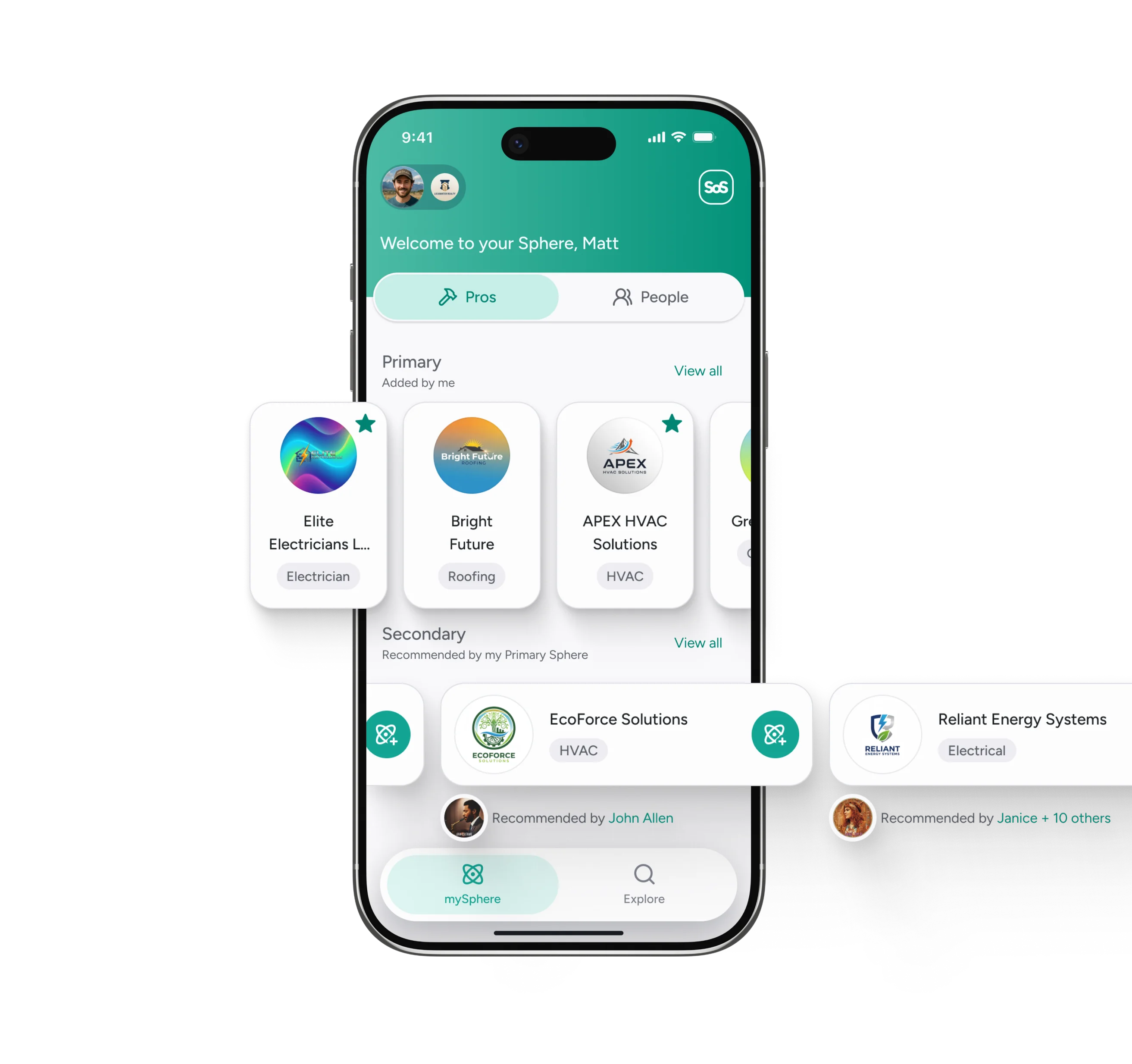 Sphere of Six launched app